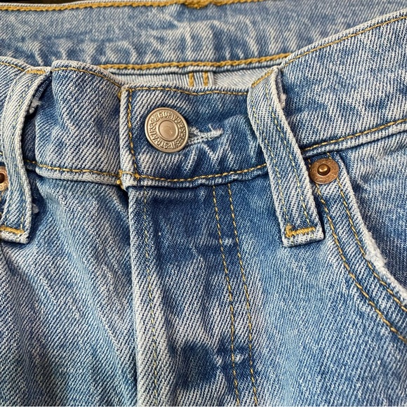 Levi's 501s Skinny Raw Hem Size 30 - Picture 4 of 11